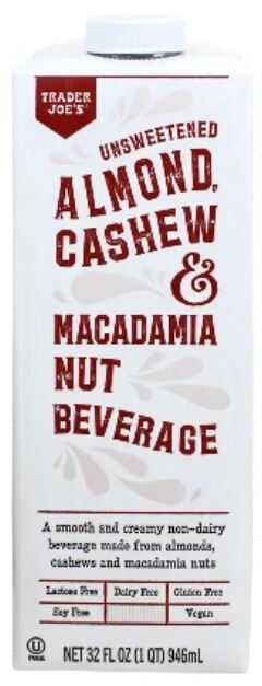 macadamia nut beverage
